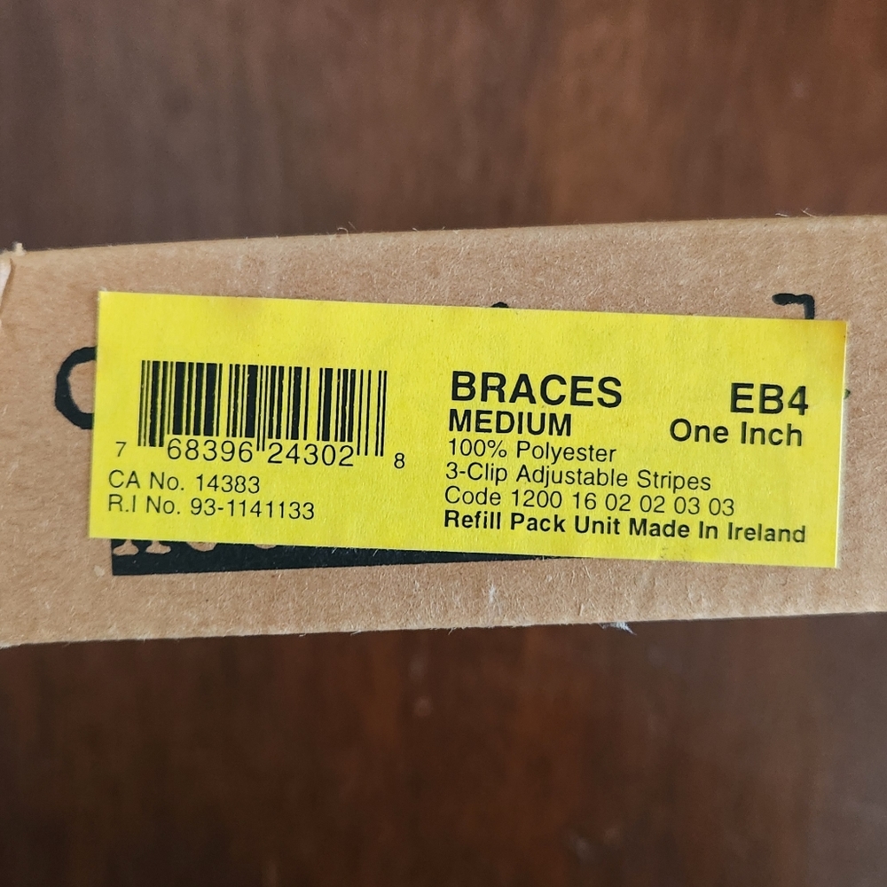 Made in Ireland Doc Marten braces/suspenders. - Picture 3 of 5